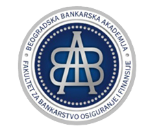 Beogradska bankarska akademija - Fakultet za bankarstvo, osiguranje i finansije logo